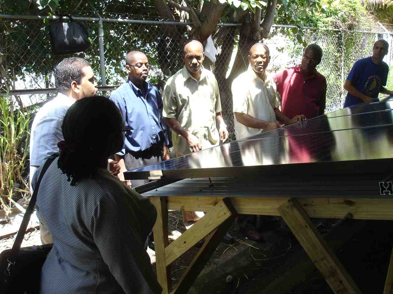 PV Training Session in Grenada